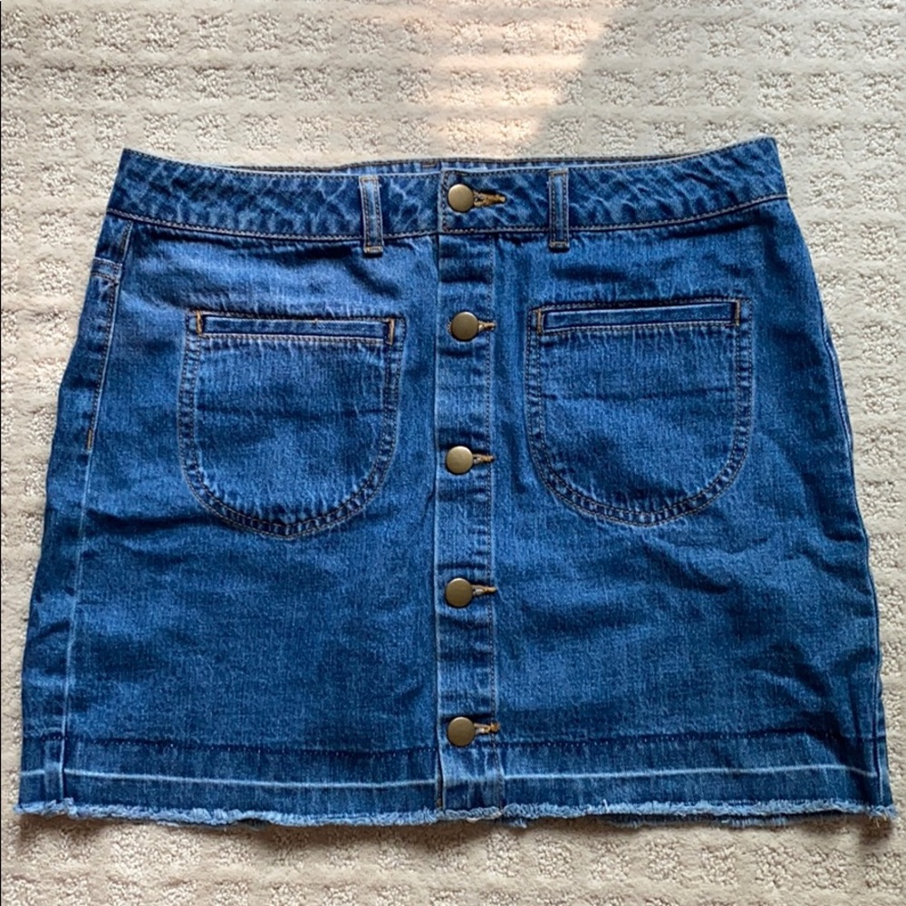 Denim skirt